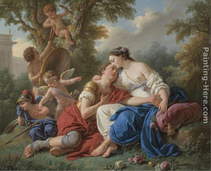 Louis Lagrenee Rinaldo and Armida